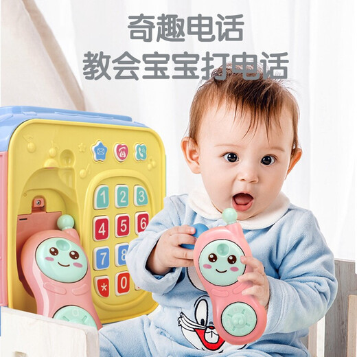 Xinge bébé toys bébé pat bat tambour hexaédrique éducatif toys de jeu éducation précoce de plus de 6 mois garçons et filles nouveau-nés de 1 an