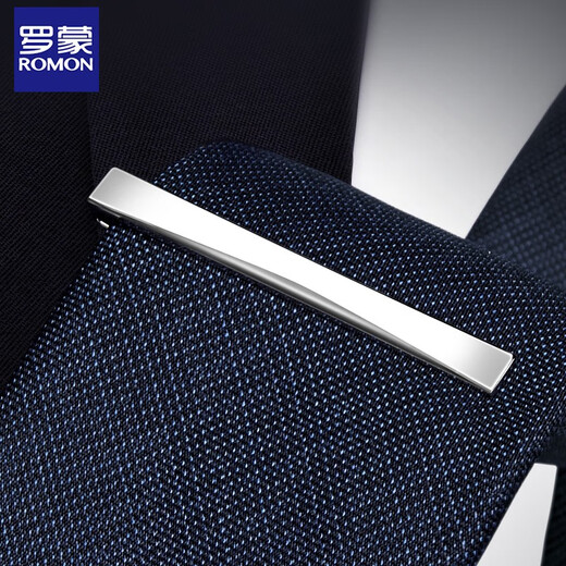 Romon Krawattenclip Herrenkrawatte exquisite dauerhafte Business Formale Wear Professional Krawatte Geschenkbox