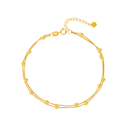 
Zhenshangyin China Gold Authorization Star Bracelet for Women 18k Gold Handkerchief Valentine's Day Birthday Gift for Girlfriend and Wife 18k Gold Bracelet + Seven Warehouse Delivery/On the next day