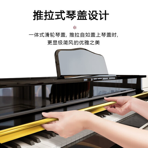 Ryefield (Ryefield) Electric Piano 88 Key Heavy Hammer Profesional de clasificación Piano Principios Inicio Digital Electrónico Piano Grado de rendimiento de adultos RY688 Bottom Bottom - Walnut Brown