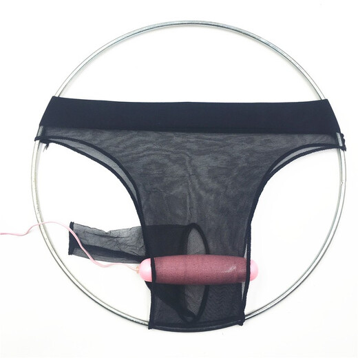 Fully transparent men's underwear, triangle stockings, thong, low waist, thin briefs for men, sexy, black open style