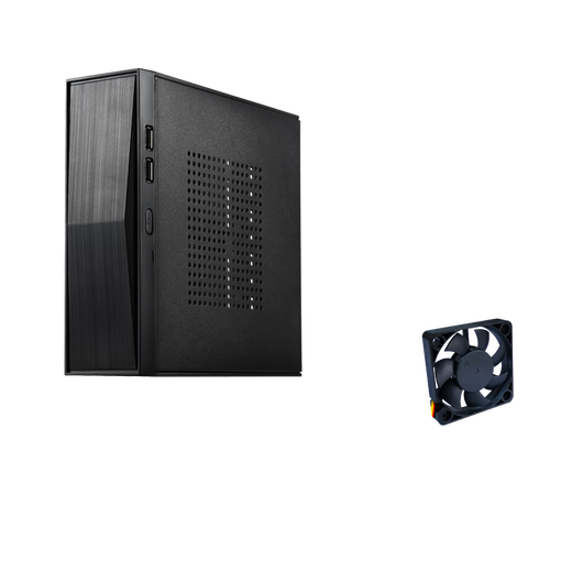 SKTC Xingkaitian M01/M03/M05 Chassis HTPC Kleine Chassis können aufrecht sein und lyoyed Miniitx Mini -Chassis an DC Power Down Kühler M05+5010 Lüfter angepasst werden