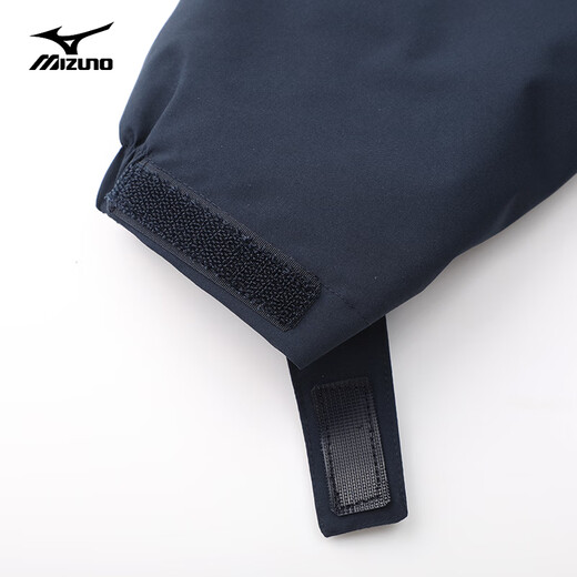 Mizuno outdoor jacket men's autumn and winter fleece jacket windproof hooded solid color warm jacket black (fleece style) 4XL