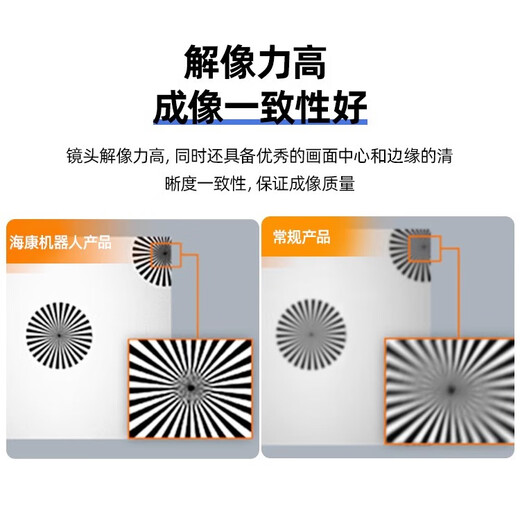 【官旗】海康机器人500万像素低畸变工业相机镜头MF系列C接口高速图像检测缺陷试验 【焦距35mm】MVL-MF3518M-5MPE
