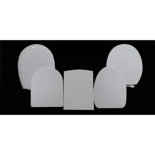 Hengming Chong Geeignete Toilettenabdeckung Universal Toilettenabdeckung Ablauf des Sitzrings Accessoires AB1240/1286/1118 L-Typ Abdeckung 1190 1271 1283 1127
