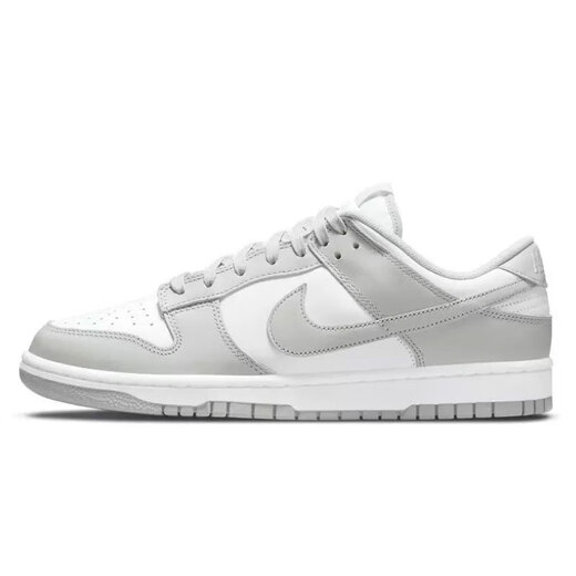 耐克（NIKE）男鞋2025新款夏季DUNK LOW经典复古运动板鞋低帮休闲鞋 DD1391-103白色雾灰 41