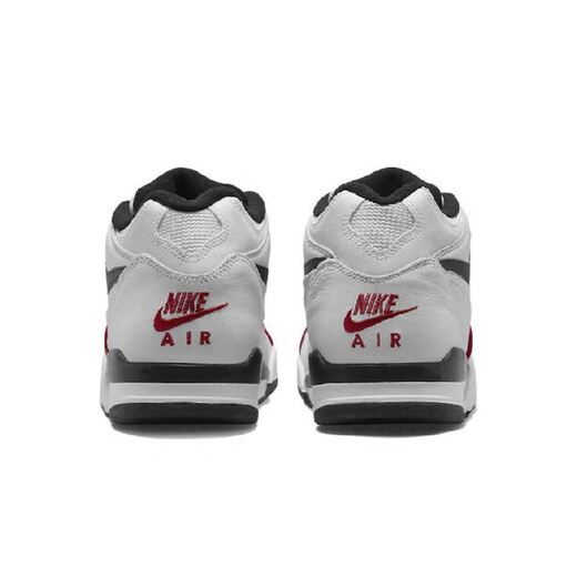 耐克（NIKE）篮球鞋男鞋2025夏季新款运动鞋AIR FLIGHT 89简版AJ4休闲鞋板鞋 FD9928-101白红 40.5