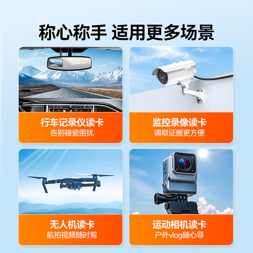 Shanze Apple mobile phone card reader SD/TF camera memory card memory card lightning conversion head interface iPhone13/14/ipad high-speed transmission DKL02