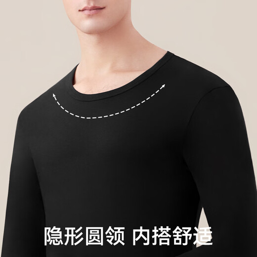 Carsonland Herbstkleidung und Herbsthose Männer Baumwolle Lycra Slim Männer Wärme Unterwäsche Anzug rund Hals Baumwollpullover Hosen Basis Thermalhose Männer 683 lila Single -Kleidung xl