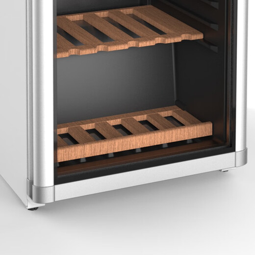 Bosch household large capacity oak wine rack refrigerator living room constant temperature red wine cabinet KSW30V80TI 120 pieces 385L