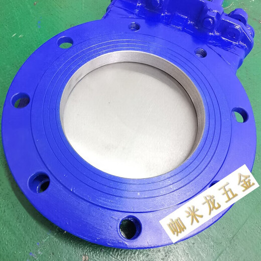 Pneumatisches Messertor-Ventil DN300 Stecker Ventil Gulurry Slurry Polyurethan Wear-Resistant Ceramic Gate Ventil PZ673H DN50 [Gussstahl]