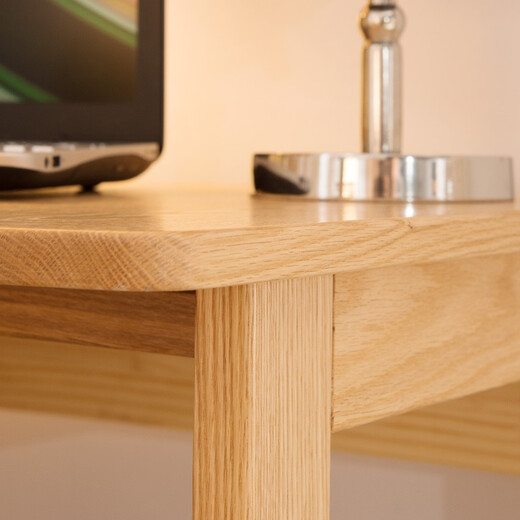 Bright furniture Student desk solid wood desk bookcase combination set study desk household writing desk with bookshelf 6191 teen corner desk
