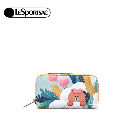 [Off the shelves] LeSportsac LINEFRIENDS co-branded cosmetic bag clutch 6511 cute Qiu Ke