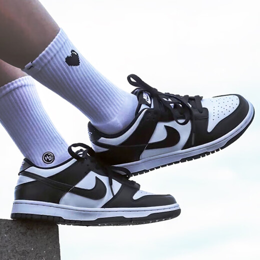 耐克（Nike）官网官方男鞋女鞋 情侣运动鞋经典黑白熊猫DUNK防滑耐磨休闲板鞋 DD1391-100男/CW1590-100女 40