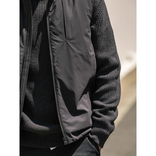 CARE OF LORD Navigator Series Gold Label Primaloft Men's Stand Collar Cotton Clothes Stand Collar Vest Vest 8519 Textured Navy 2XL