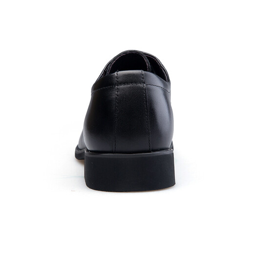 Playboy (PLAYBOY ESTABLISHED 1953) classic men's lace business wedding leather shoes British round toe formal shoes men's shoes 5DW009049D01 black 39