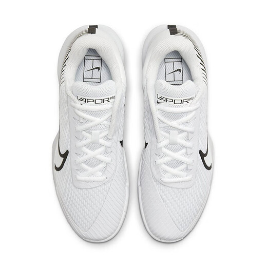 耐克（NIKE）ZOOM VAPOR PRO男女硬地球场网球鞋比赛款球鞋赤足2023澳网春新款 【男款】DR6191-101白黑 41 (请联系客服)
