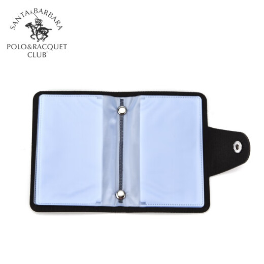 St. Paul's men's card holder with multiple card slots, 24 card holders, bank card holder, black anti-degaussing card holder, ID bag, key bag, business card holder, black [Officially authorized-10 penalties for fakes]