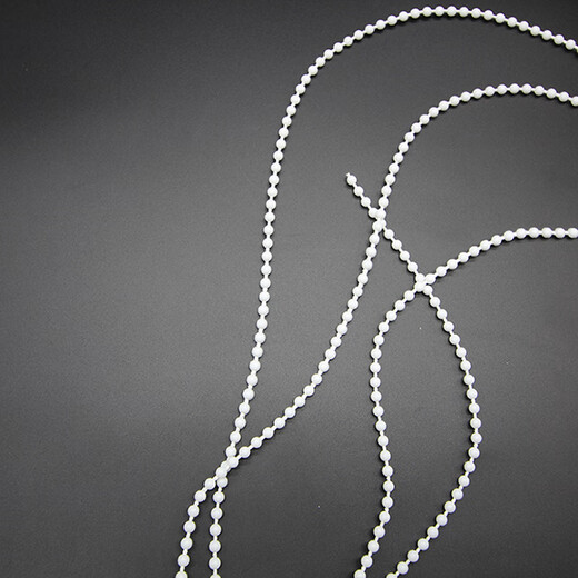 Zhenzhuang roller blind accessories shaft curtain roller curtain zipper pull rope pull bead rope pull type hand lift controller blind pulley pull rope one meter