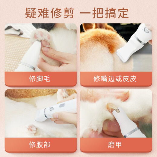 Laiwang Brothers pet shaver four-in-one cat shaving clipper for dogs, electric nail polish and hair trimming, rechargeable model