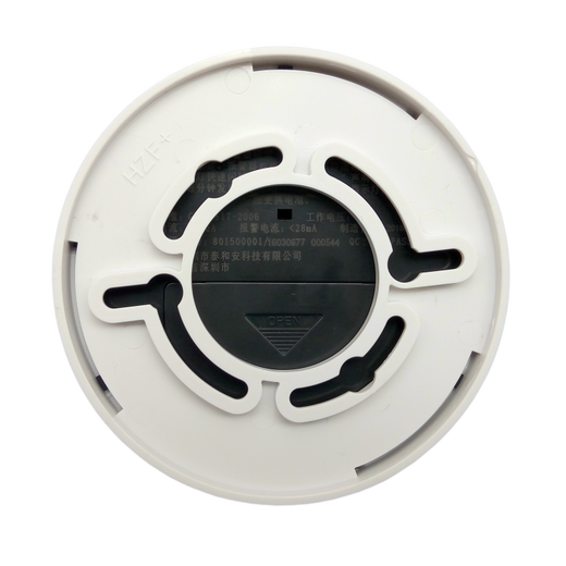 Alarma de sensor de humo independiente JTY-GF-TX6190 con modelo de alarma de humo comercial de la batería conectada a Internet Taihe Un sensor de humo independiente 6190