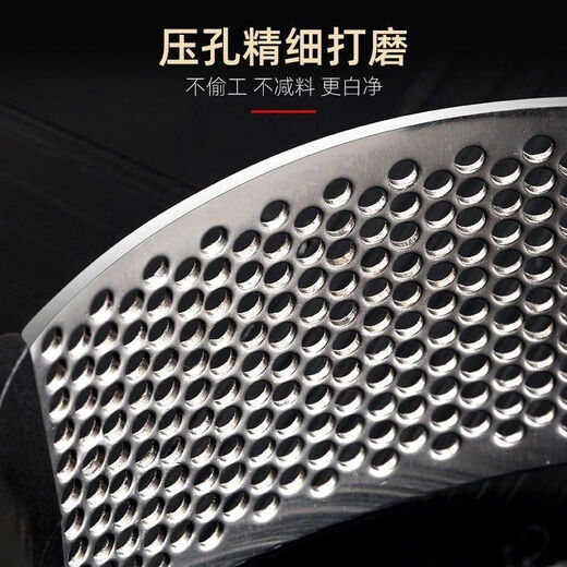 Hanfen Garlic Pressing Artifact Stainless Steel Garlic Pressing Ring Garlic Press Garlic Mortar Household Stirring, Cutting, Mincing, Minced Garlic, Minced Garlic Pounding Garlic Upgraded Stainless Steel Garlic Press