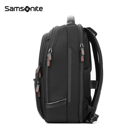 新秀丽（Samsonite）双肩电脑包现代商务大容量书包背包可放15.6英寸电脑男\36B 36B*009黑色|净重1.44kg