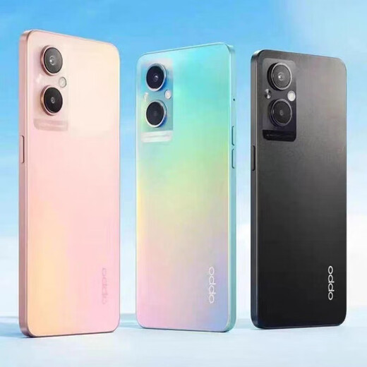Oppoa96 Mobile Phone 5G Smart Android Phone mobile Snapdragon 695 Game Student Photo Long Battery Life Backup 9.8 Nouveau code de couleur / visage glacé A96, 8 Go + 256 Go de code unique