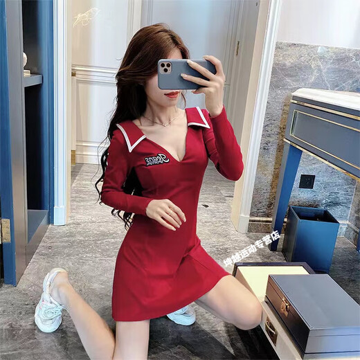 欲动夜场性感女装显瘦夜店性感连衣裙洗浴按摩短裙连衣裙技师工作服 黑色短袖8902 2XL