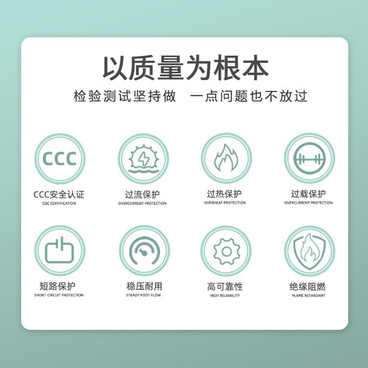 小耳朵监控电源5V3A 室内稳压足安路由器光纤收发器光端机顶盒变压器安防3C认证 HMQ-Z24T-5C