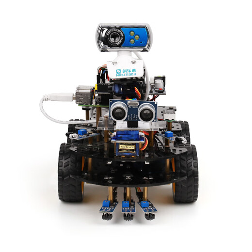 Makerobo Raspberry Pi 5 Smart Car AI Visual Identification Robot Robot opencv MediaPipe Пакет не включает материнскую плату