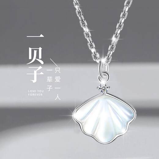 GIEVSZHE platinum necklace for women, platinum diamond pendant with engraving, Valentine's Day gift for girlfriend and wife, platinum model - inlaid with diamonds, free engraving, equipped with certificate