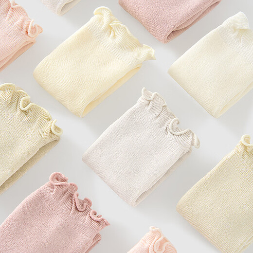 Tongtai Baby Socks Newborn Baby Thickened Stockings Male and Female Baby Antibacterial Versatile Terry Socks 3 Pairs Pink 3 Pairs 6-12 Months