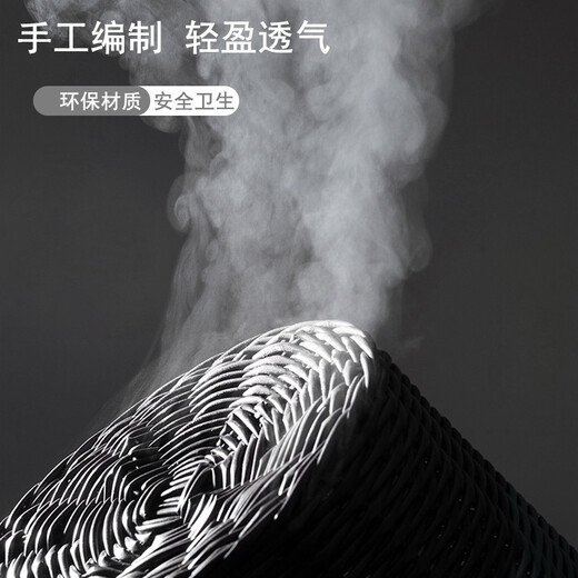 Vilscijon dirty clothes basket large capacity foldable imitation rattan storage basket storage basket toy dirty clothes storage box