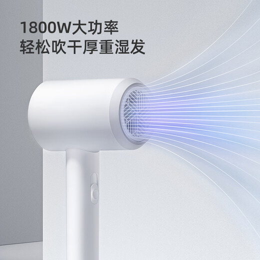 飞科护发电吹风机家用速干便携学生宿舍低噪音冷热风大功率吹风筒/FH6296/6290/PH1628 负离子爆款+时尚锤子设计【白】