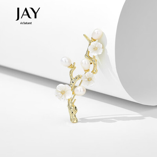 Jay flower brooch, high-end female corsage, suit accessories, birthday gift for mother, mother-in-law, elders