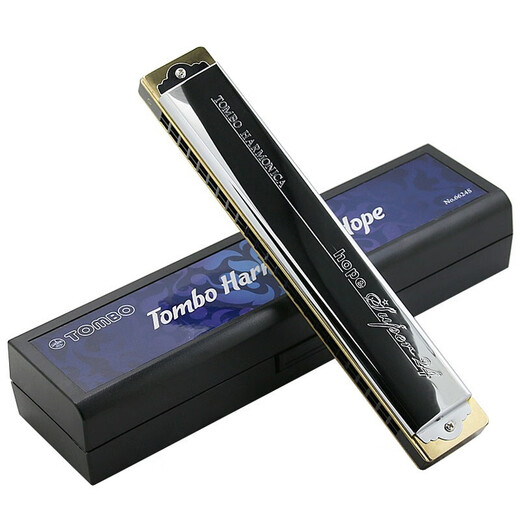 Tongbao Japan Tombo Tongbao 6624s 24-Loch-Polyphonic Mundhonica für Anfänger bei Erwachsenen, professionelle Leistungsstufe C-Melodie [gemeinsame Melodie]