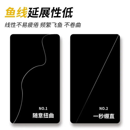 Fishing line main line imported raw silk super tensile nylon line super soft fast-cut water fishing line fishing line transparent color 110 meters 5.0 line