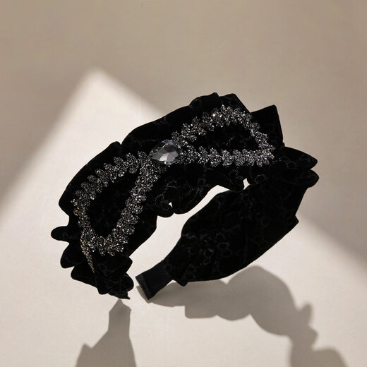 Chimera (CHIMERA) French light luxury bow headband wide-brimmed high skull headband hair bundle hair accessories headband girl birthday gift