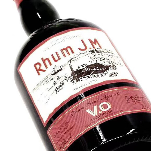 嘉冕(RhumJ.M)朗姆酒法国进口马提尼克岛农业朗姆酒洋酒调酒基酒 嘉冕法式VO朗姆酒 700mL 1瓶