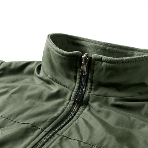 JP两面穿加绒马甲男背心厚款马甲保暖9618 卡其色 M(适合110斤-125斤)