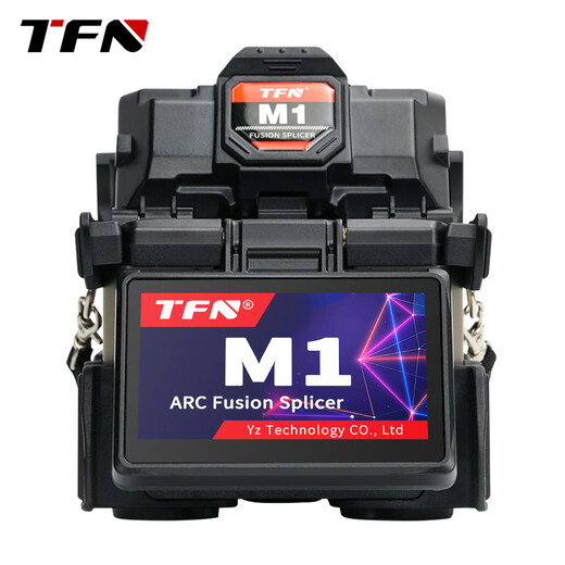 TFN -Glasfaserschweißmaschine Vollautomatisch heißer Schmelzmaschinen Main Engineering Faser Schmelzmaschine Optische Kabelverbindung Maschine Hausmeldes Glasfaser -Glasmaschine M1/M3/S3 M1 Dual Batterie (40 km Trunkmaschine) Standard mit 13 Teilen Schweißwerkzeuge