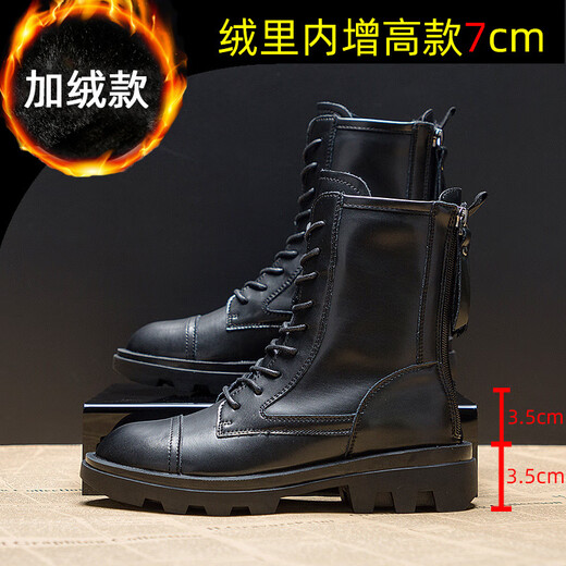 VBMGS Cowhide Bottes courtes pour femmes 2024 Automne Nouvelles bottes féminines Bottes Martin à la mode pour les femmes Style britannique Bottes polyvalentes pour femmes pour femmes