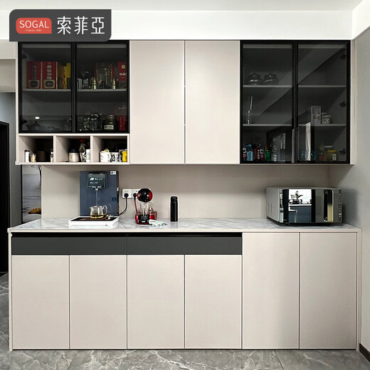 Sofia Wardrobe Whole House Customization Bedroom Furniture Integrated Wardrobe Shoe Cabinet Sideboard TV Cabinet Combination Privileged Deposit 20 Whole House Beauty Package Price