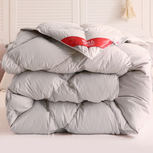 Antarctic cotton 100% feather quilt goose feather quilt double thickened winter bedding quilt core cover about 6 Jin [Jin equals 0.5 kg] 200*230cm