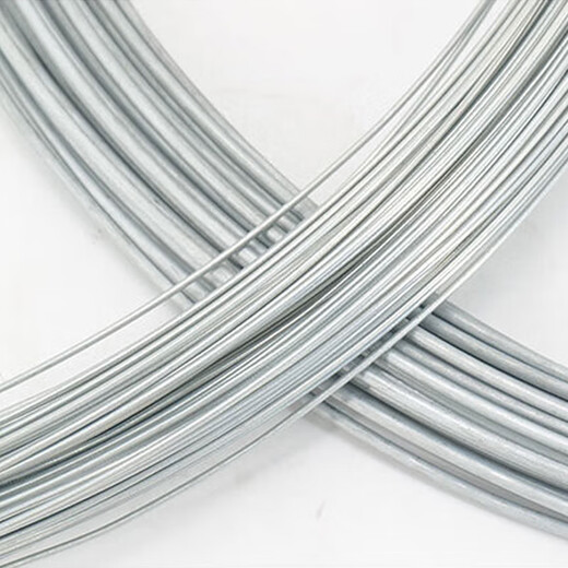 Bingyu Galvanized Iron Wire Industrial Construction Site Construction Wire Bundling Wire Tie No. 14 Thick 2.2mm 5kg Long About 168 Meters/Roll BYT-202
