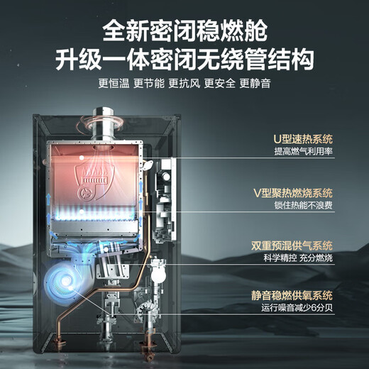 Haier (Haier) consult customer service to lead the country to make up for the gas water heater 16 liters KL3 series natural gas variable frequency water servo first-class silent sealed stable combustion chamber good dream series 16L KL3PRO comprehensive upgrade new product