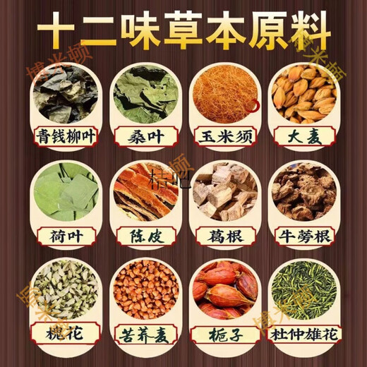 北京同仁堂青钱柳玉米须葛根桑叶茶160g/40包牛蒡根茶养生代用茶 盒装