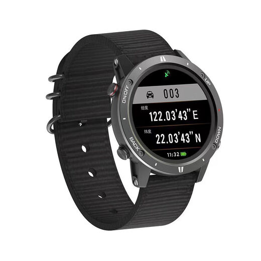 Songlu Domestic GPS Beidou Outdoor Sports Watch Mountaineering Altitude Air Pressure Triathlon Swimming Running Pace Cycling Waterproof G5 Black Black Nylon