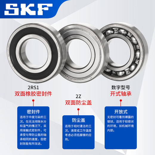 瑞典SKF轴承6214 6215 6216 6217 6218 6219 6220 2RS1 2Z (2) 其他